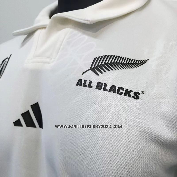 Maillot Nouvelle-zelande All Blacks Rugby 2023 World Cup Exterieur